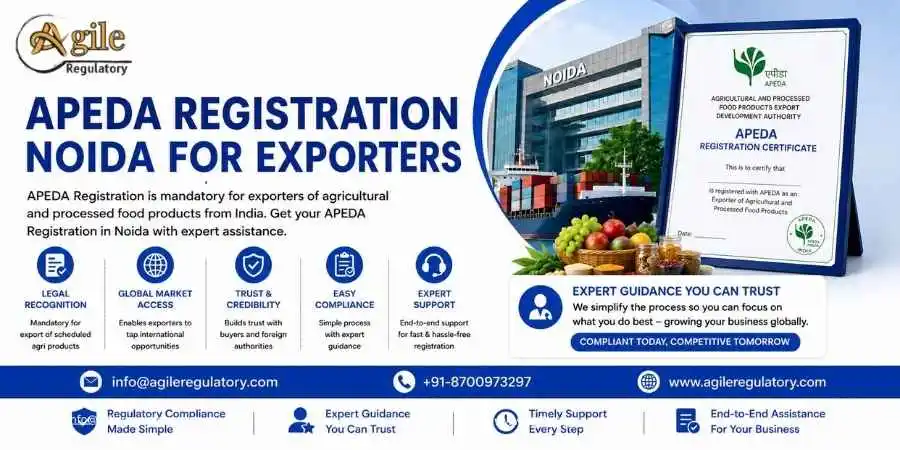 APEDA Registration Noida for Exporters