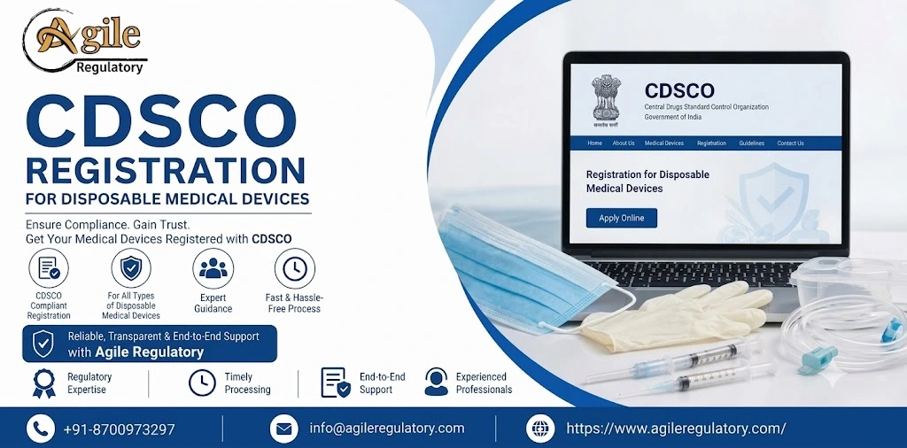 CDSCO Registration for Disposable Medical Devices in India