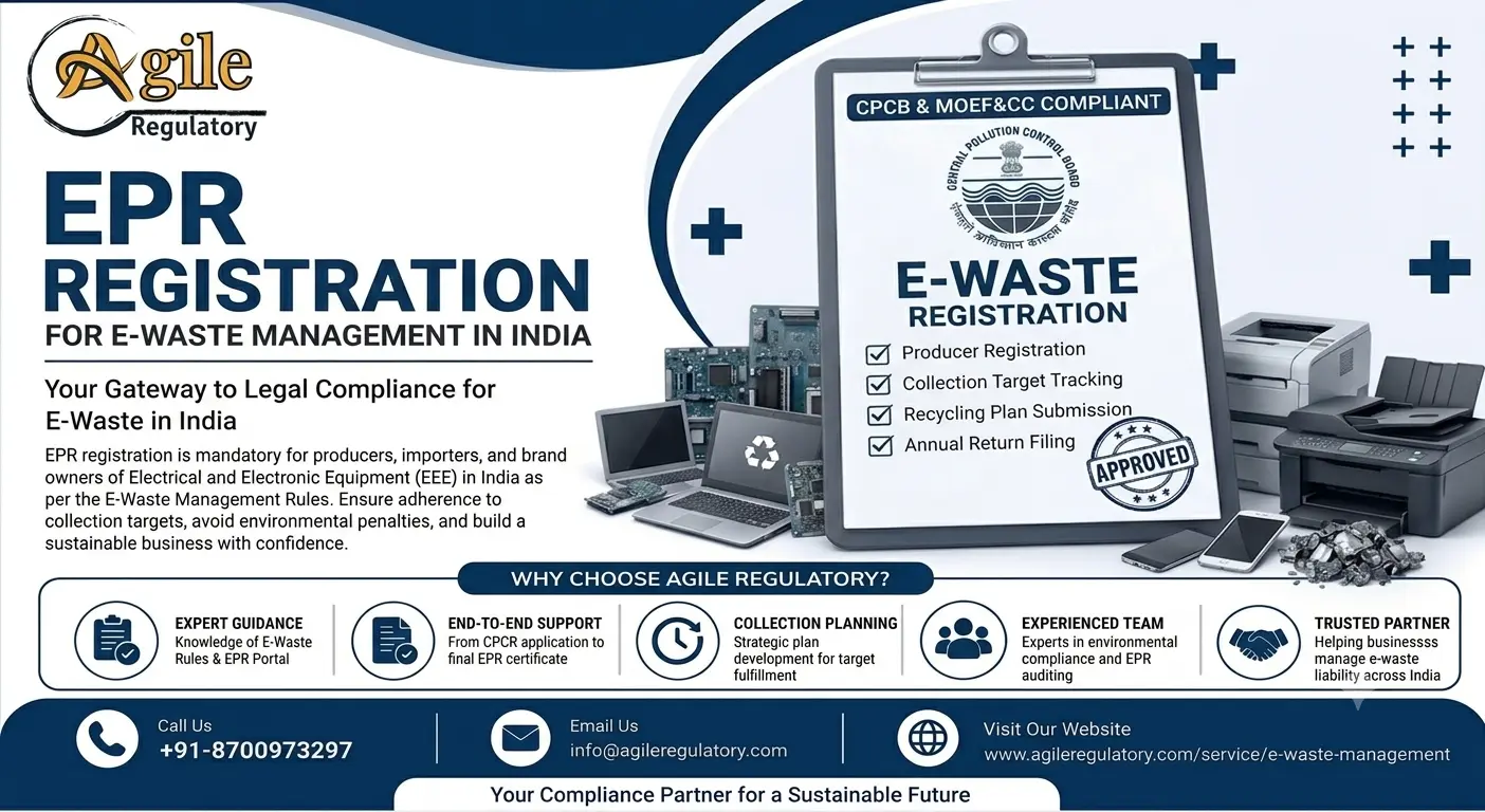 EPR Registration for E-Waste Management in India