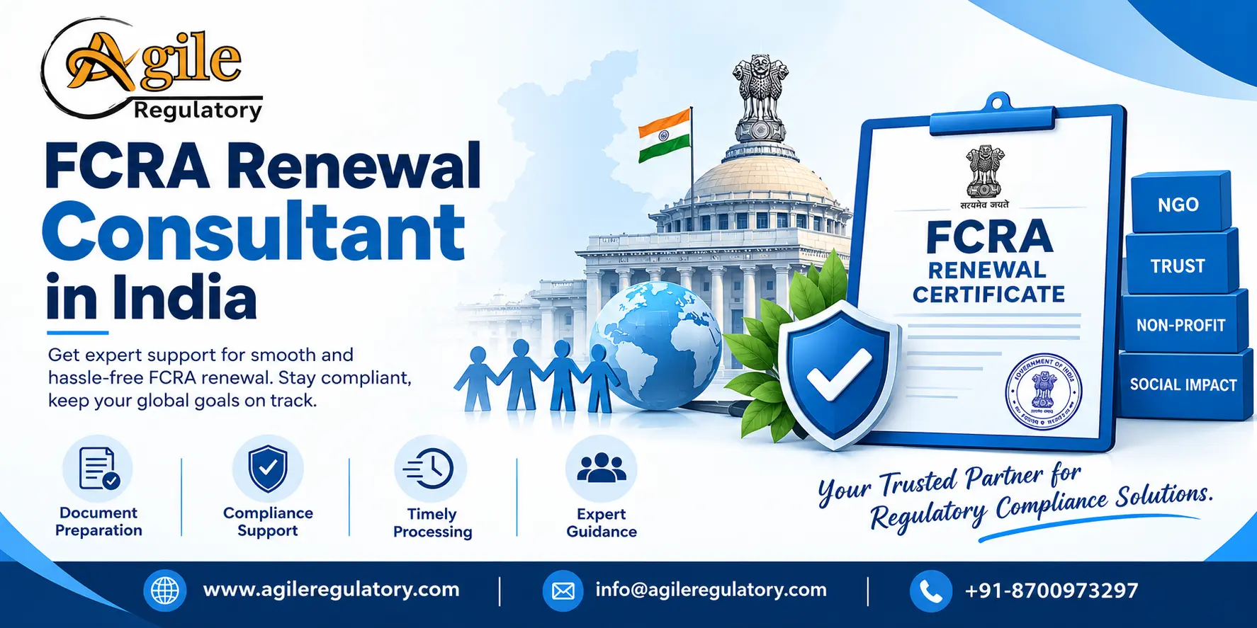 FCRA Renewal Consultant in India