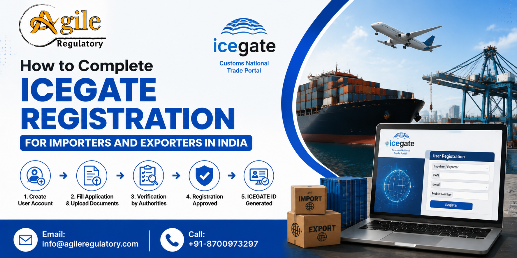 ICEGATE Registration Guide for Importers & Exporters