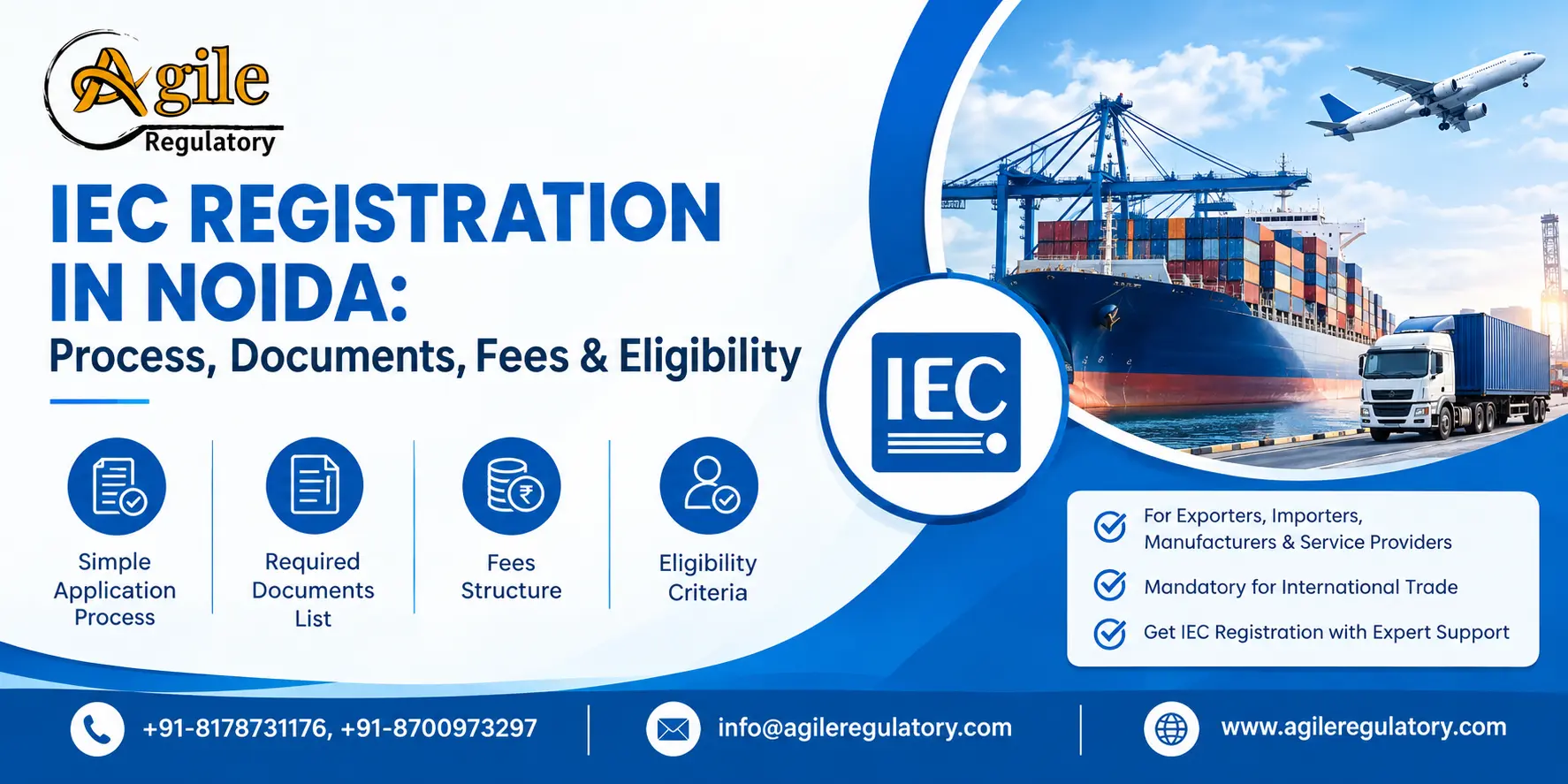 IEC Registration in Noida: Process, Fees & Documents