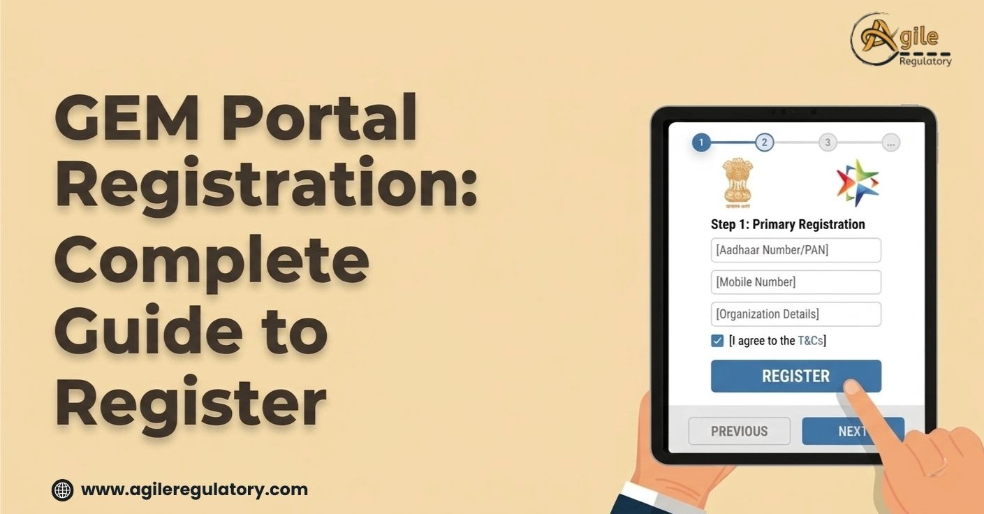 GEM Portal Registration: Complete Guide to Register on the Government e-Marketplace