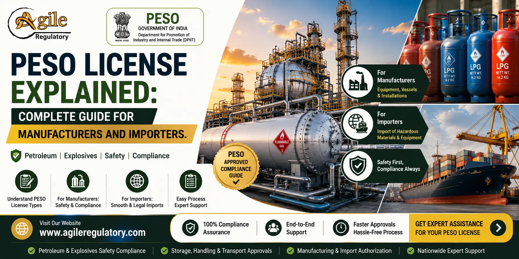 PESO License Explained: Complete Guide for Manufacturers and Importers