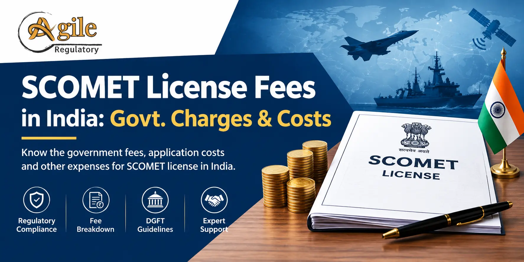 SCOMET License Fees in India: Govt. Charges & Costs