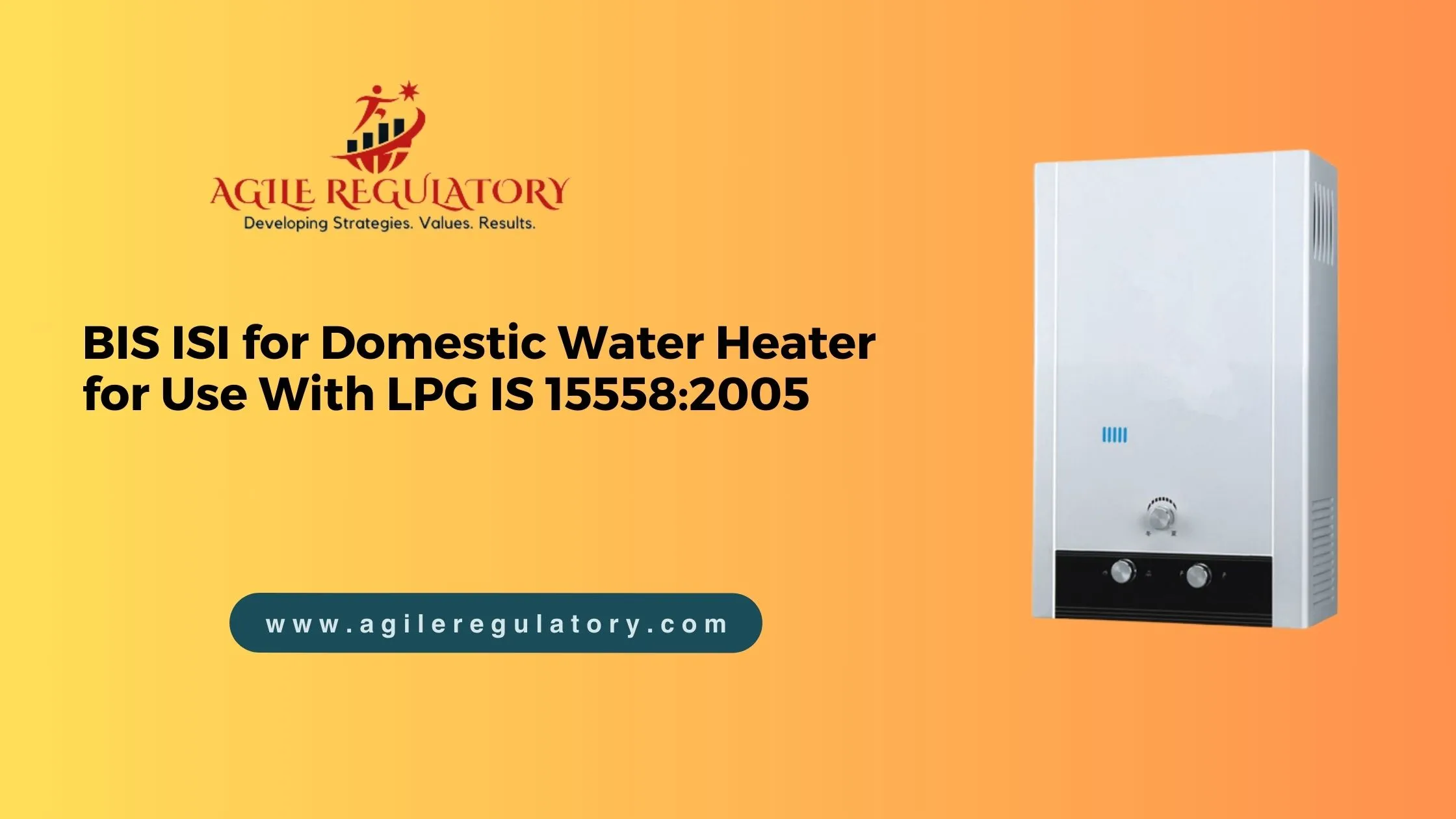 BIS ISI for Domestic Water Heater(Instantaneous)for Use With LPG IS 15558:2005