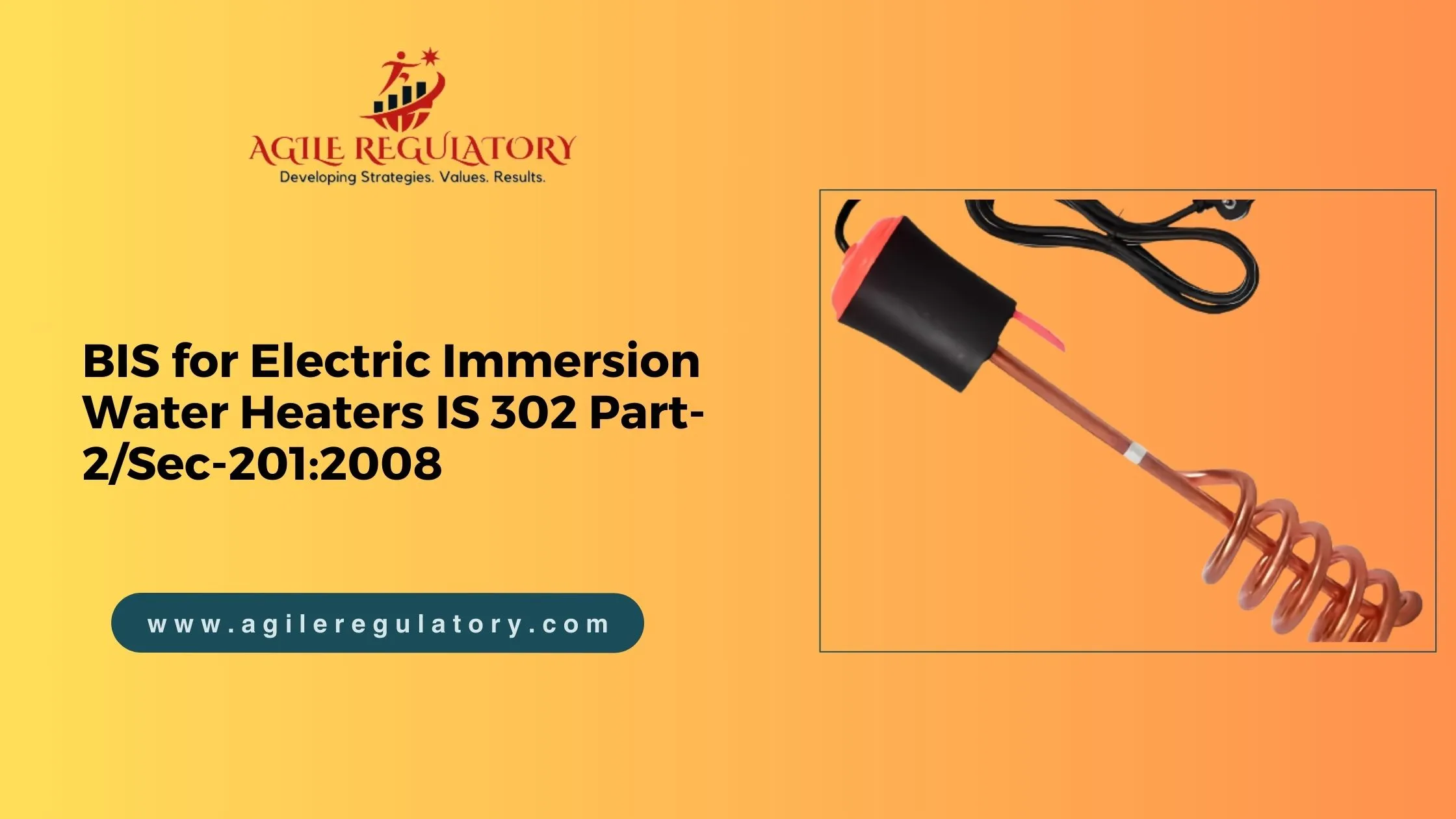 BIS ISI for Electric Immersion Water Heaters IS 302 Part-2/Sec-201:2008