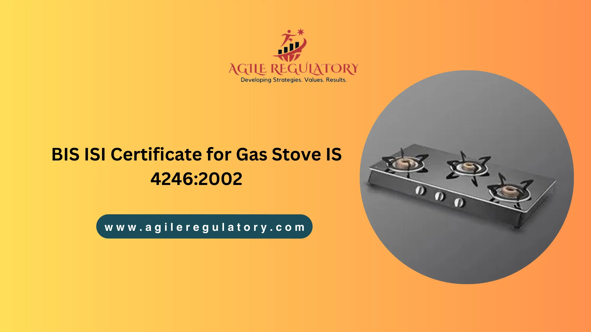 BIS ISI Certificate for Gas Stove IS 4246:2002