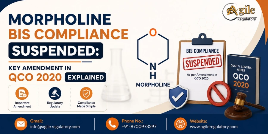 Temporary Relaxation in Morpholine Quality Compliance