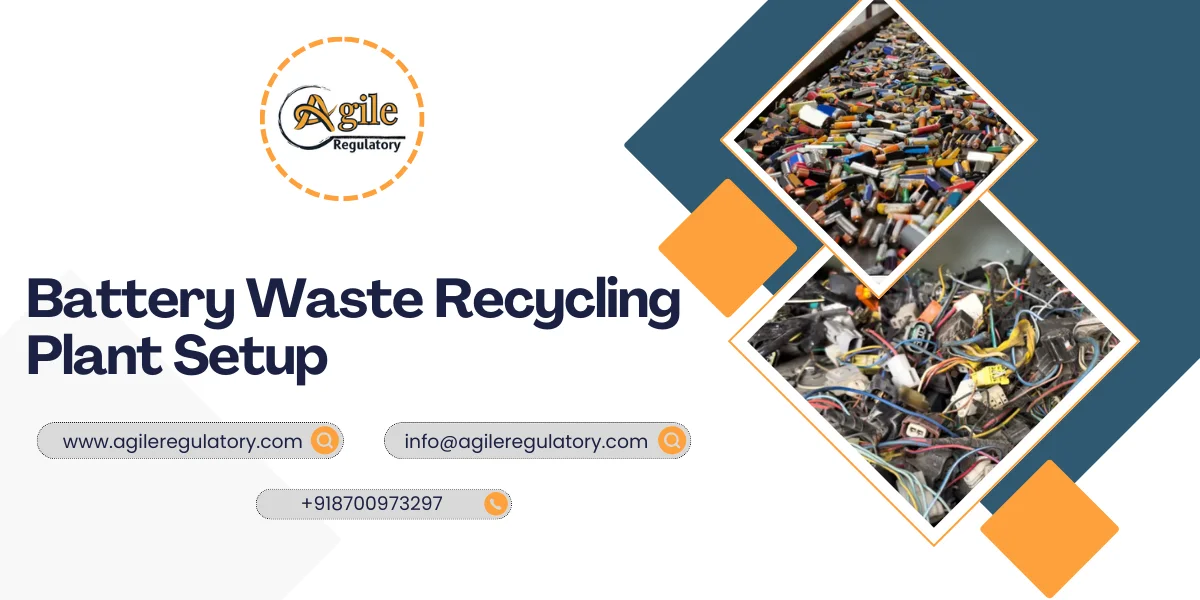 Battery Waste Recycling Plant Setup in India