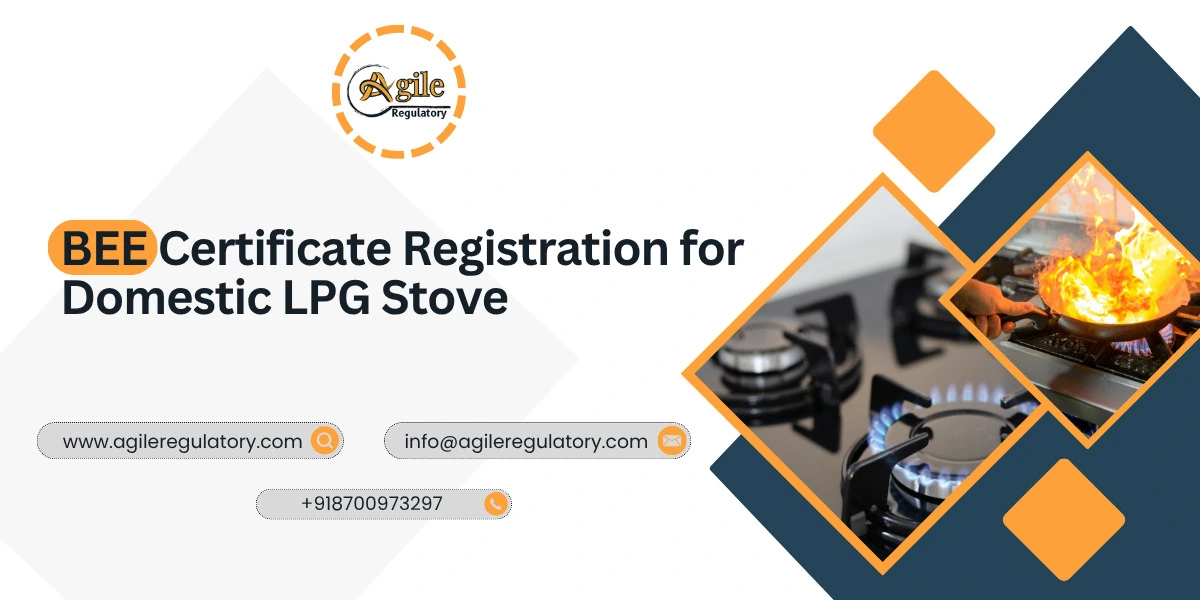 BEE Certificate Registration for Domestic LPG Stove