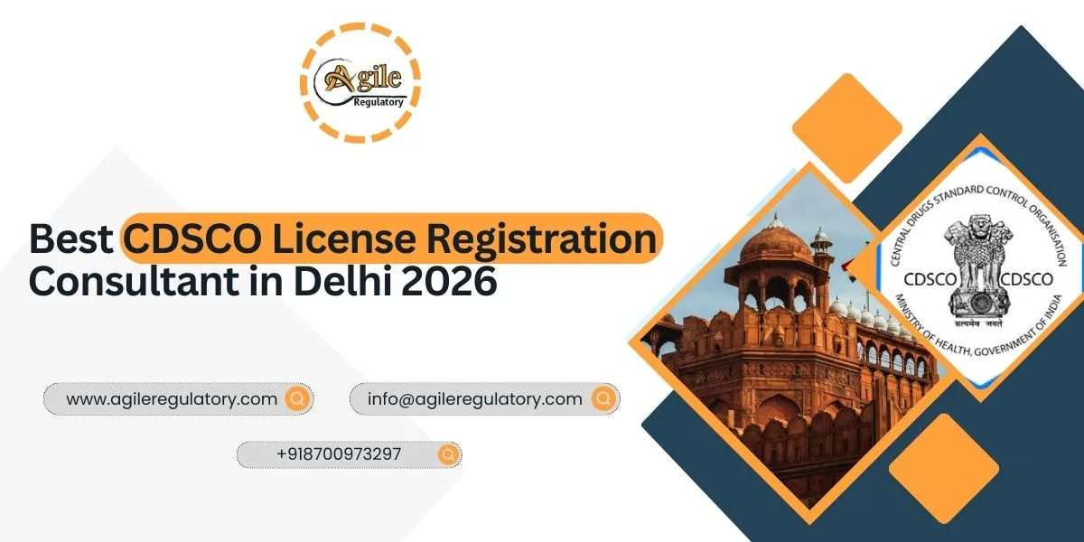 Best CDSCO License Registration Consultant in Delhi (2026)