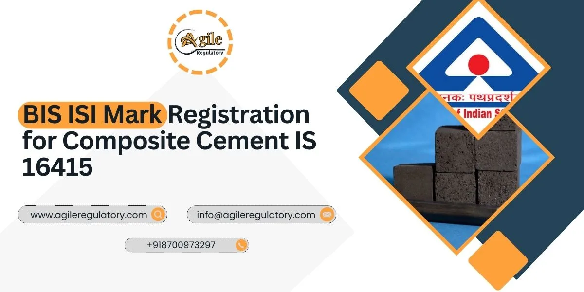 BIS ISI Mark Registration for Composite Cement IS 16415