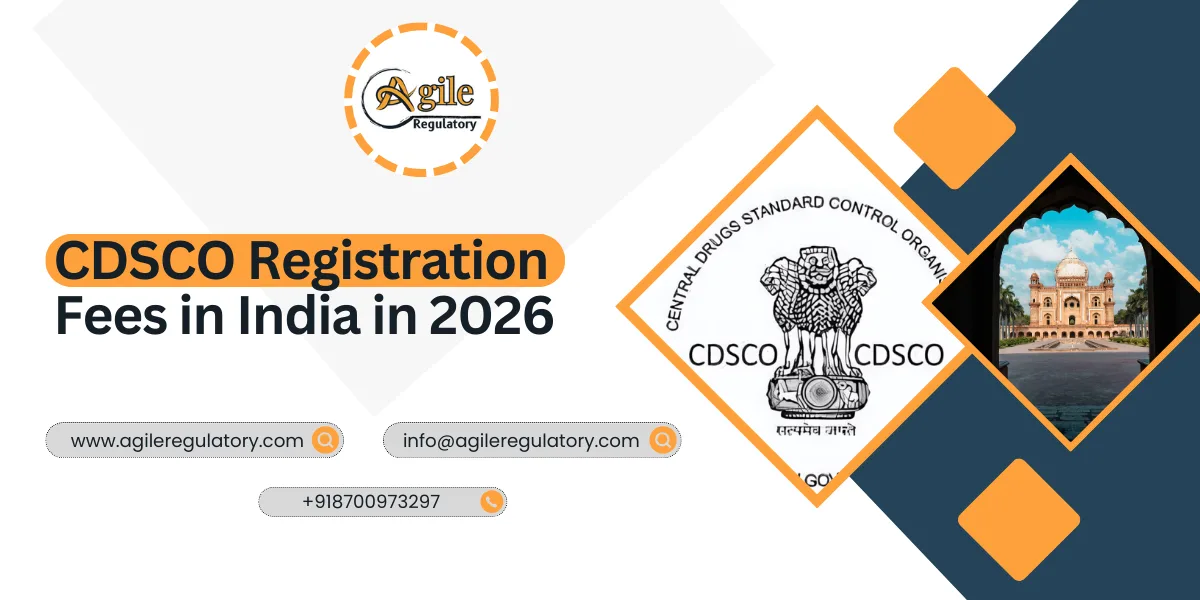 CDSCO Registration Fees in India in 2026
