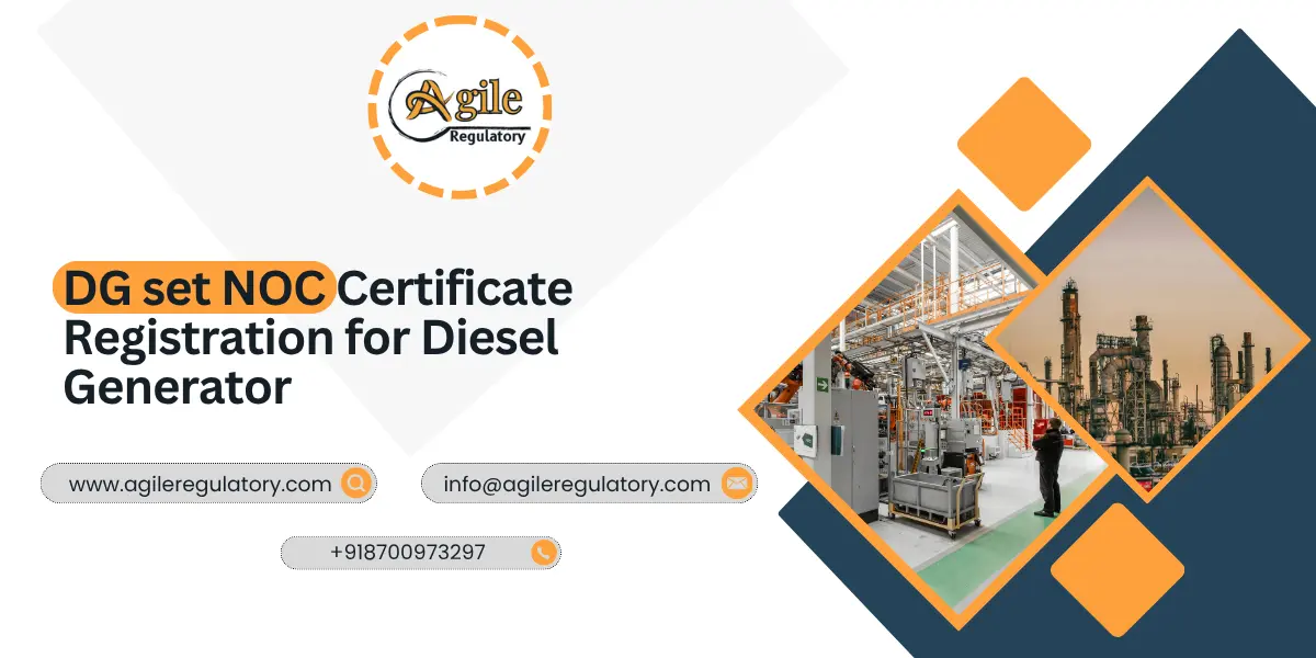 DG set NOC Certificate Registration for Diesel Generator