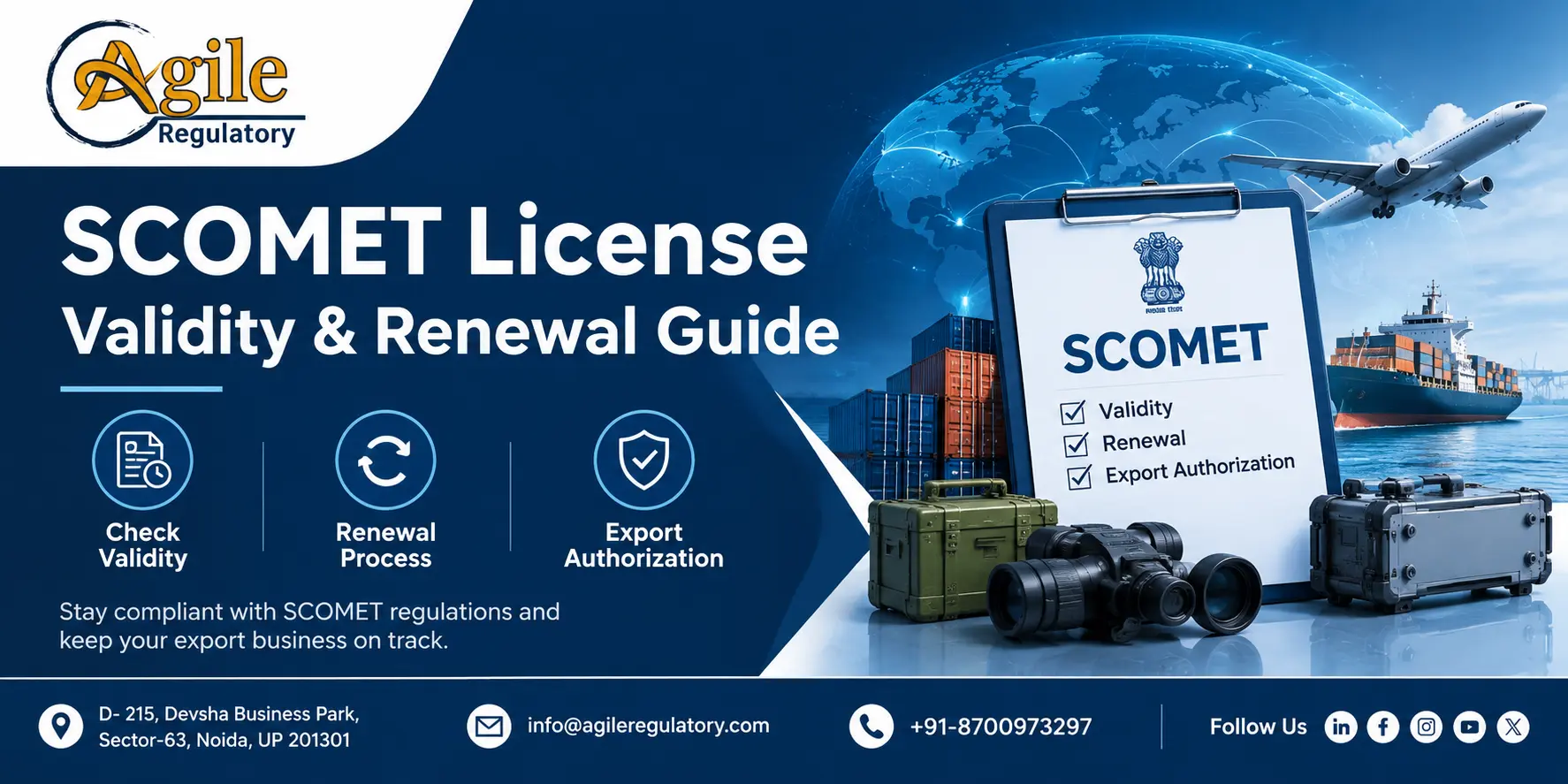 SCOMET License Validity & Renewal Guide