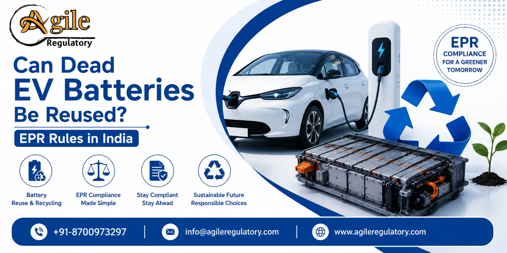 Can Dead EV Batteries Be Reused? EPR Rules in India