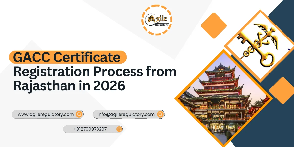 GACC Certificate Registration Process from Rajasthan in 2026