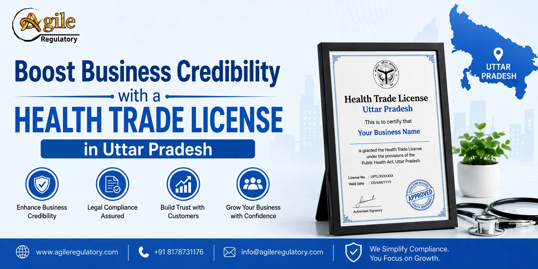 Boost Business Credibility with a Health Trade License in Uttar Pradesh