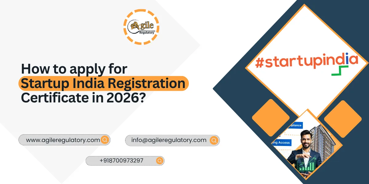 How to apply for Startup India Registration Certificate in 2026?