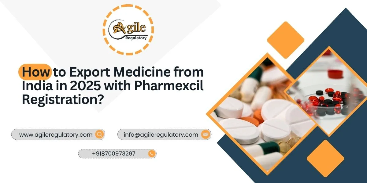 How to Export Medicine from India in 2025 with Pharmexcil Registration