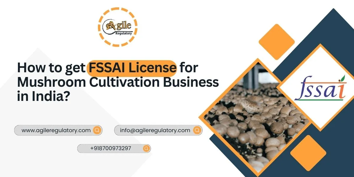 How to get FSSAI License for Mushroom Cultivation Business in India?