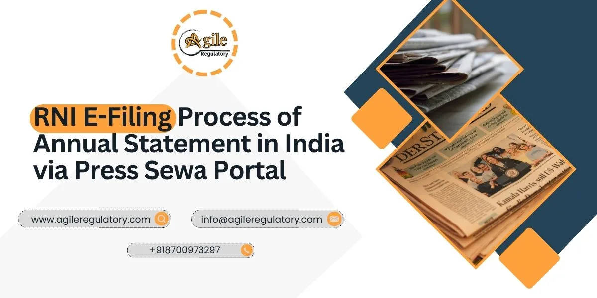 RNI E-Filing Process of Annual Statement in India via Press Sewa Portal