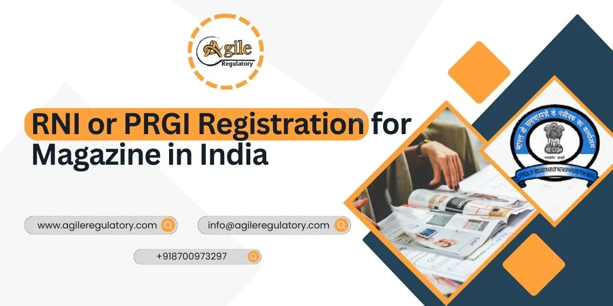 RNI or PRGI Registration for Magazine in India 